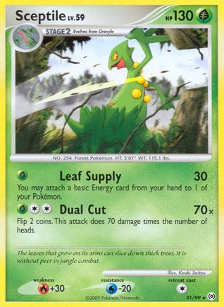 Sceptile (31/99) [Platinum: Arceus] Reverse Holofoil