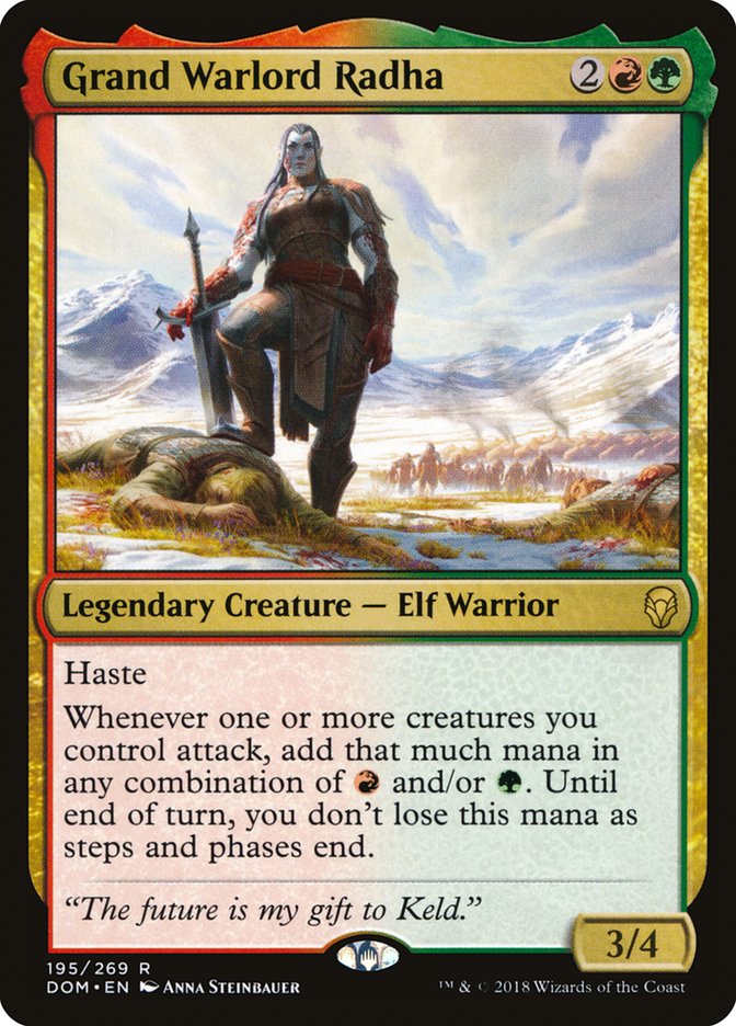 Grand Warlord Radha [Dominaria] Foil