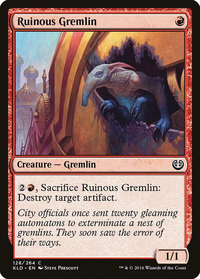 Ruinous Gremlin [Kaladesh] Foil