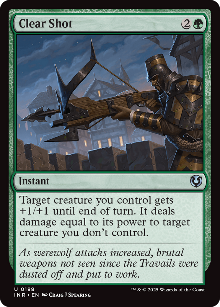 Clear Shot [Innistrad Remastered] Foil