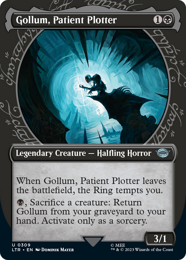 Gollum, Patient Plotter (Showcase Ring Frame) [The Lord of the Rings: Tales of Middle-Earth] Foil