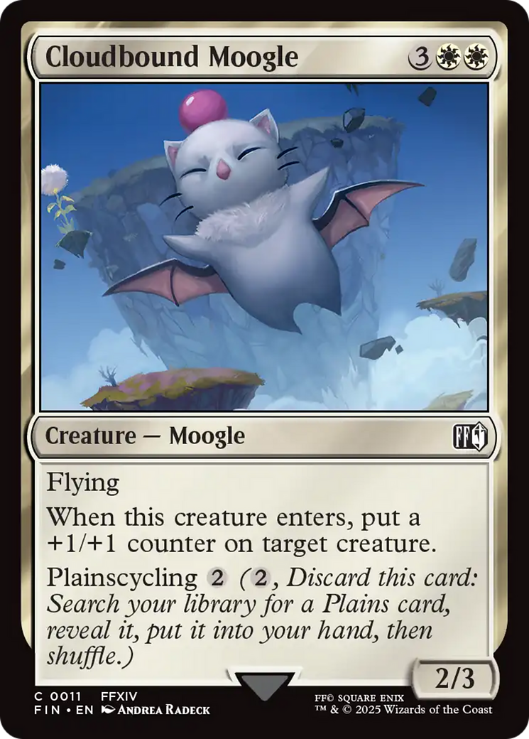 Cloudbound Moogle [FINAL FANTASY] Foil