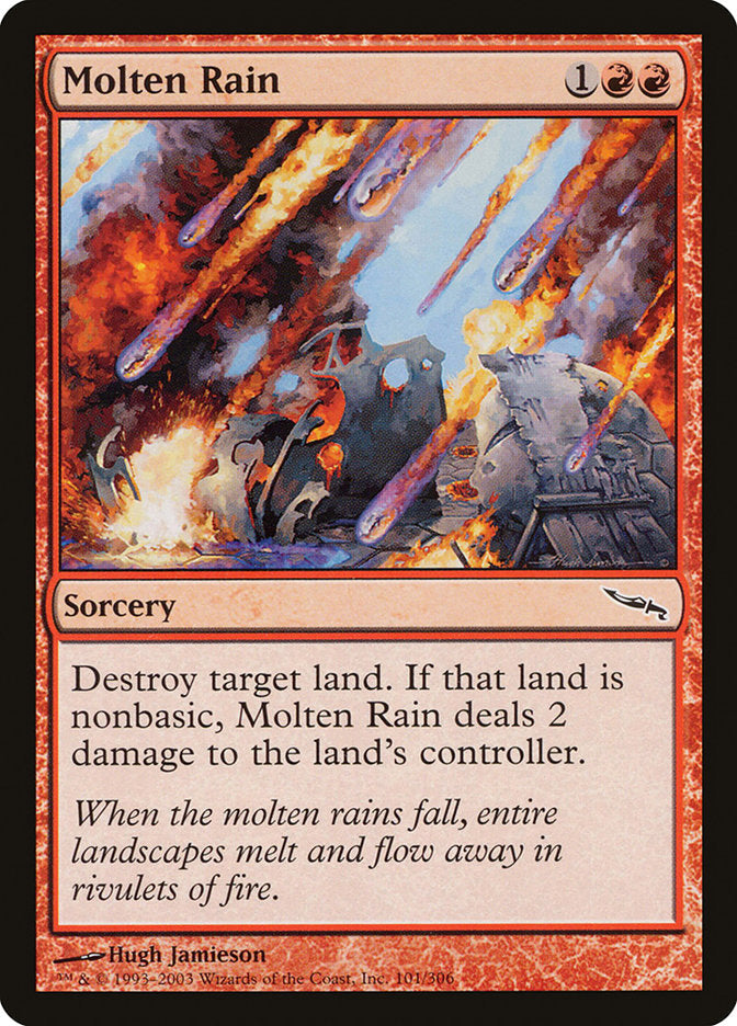 Molten Rain [Mirrodin] Foil
