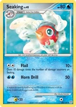 Seaking (62/130) [Diamond & Pearl: Base Set] Reverse Holofoil
