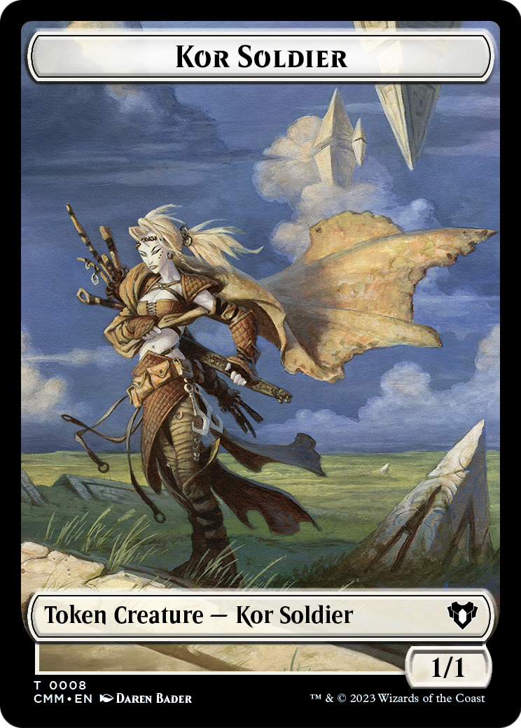 Kor Soldier  [Commander Masters Tokens] Foil