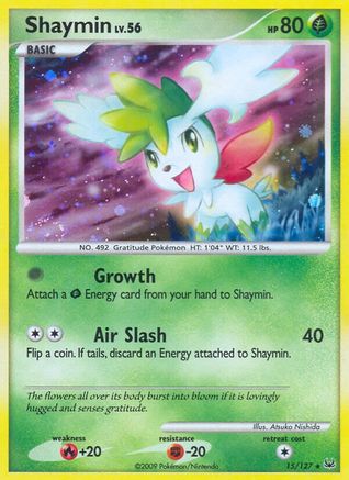 Shaymin (15/127) [Platinum: Base Set] Reverse Holofoil