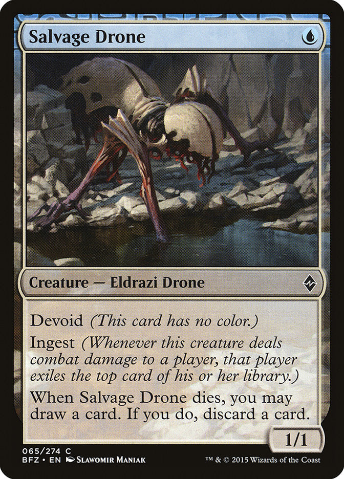 Salvage Drone [Battle for Zendikar] Foil
