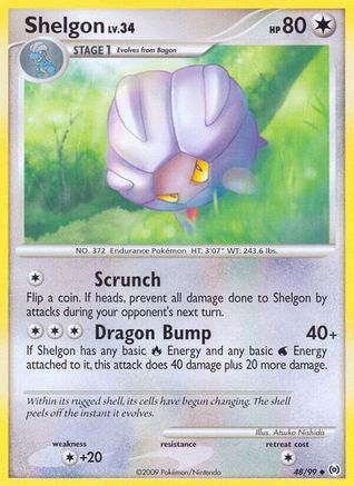 Shelgon (48/99) [Platinum: Arceus] Reverse Holofoil