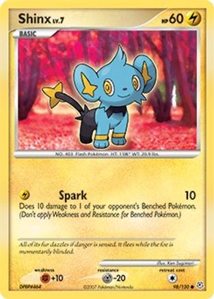 Shinx (98/130) [Diamond & Pearl: Base Set] Reverse Holofoil