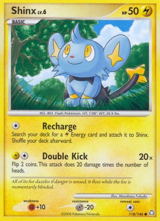 Shinx (118/146) [Diamond & Pearl: Legends Awakened] Reverse Holofoil