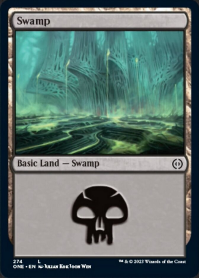 Swamp (274) [Phyrexia: All Will Be One] Foil