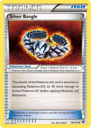 Silver Bangle (88/101) [Black & White: Plasma Blast] Reverse Holofoil