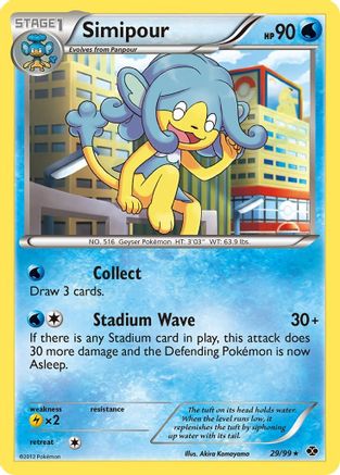 Simipour (29/99) [Black & White: Next Destinies] Reverse Holofoil