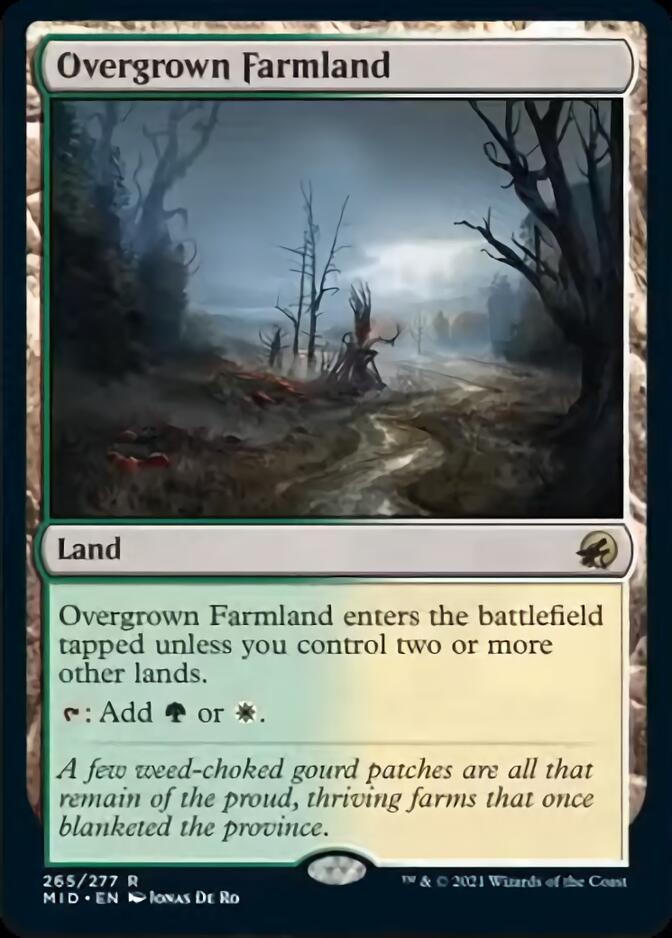 Overgrown Farmland [Innistrad: Midnight Hunt] Foil