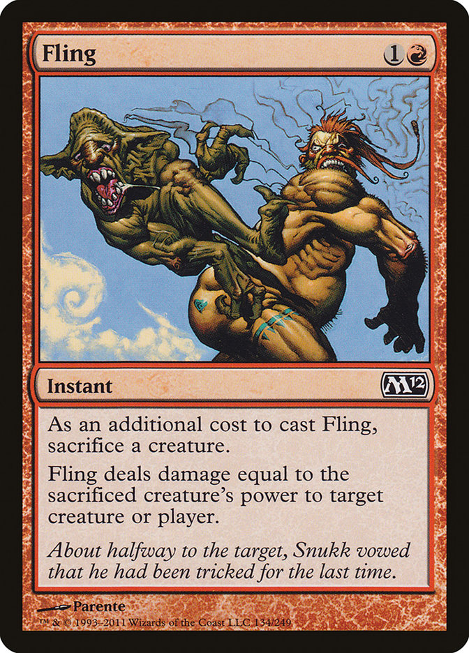 Fling [Magic 2012] Foil