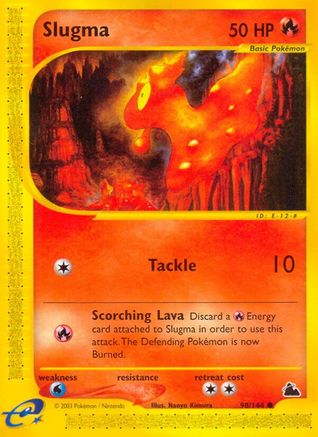 Slugma (98/144) [Skyridge] Reverse Holofoil