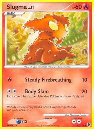Slugma (83/106) [Diamond & Pearl: Great Encounters] Reverse Holofoil