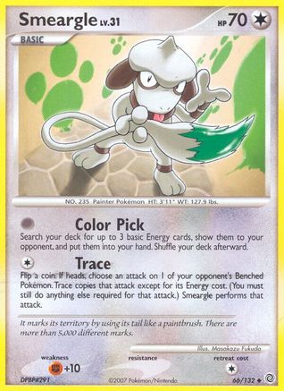 Smeargle (66/132) [Diamond & Pearl: Secret Wonders] Reverse Holofoil