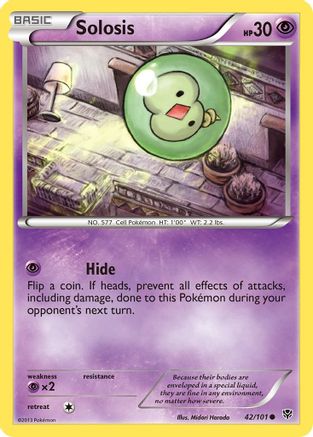 Solosis (42/101) [Black & White: Plasma Blast] Reverse Holofoil