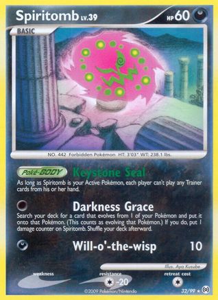 Spiritomb (32/99) [Platinum: Arceus] Reverse Holofoil