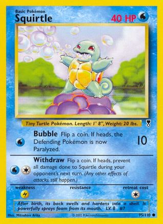 Squirtle (95/110) [Legendary Collection] Reverse Holofoil