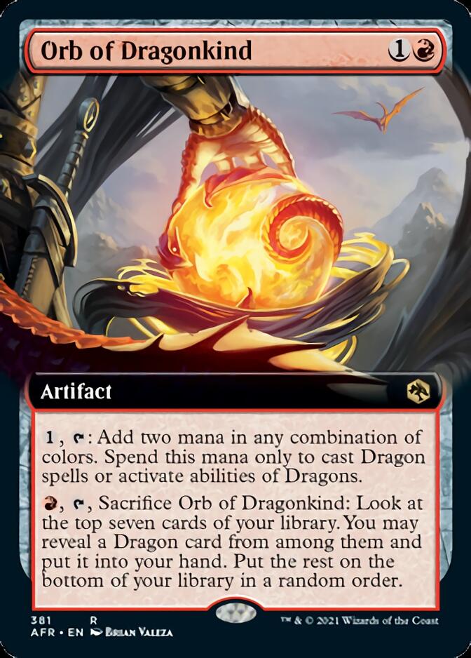 Orb of Dragonkind (Extended Art) [Dungeons & Dragons: Adventures in the Forgotten Realms] Foil