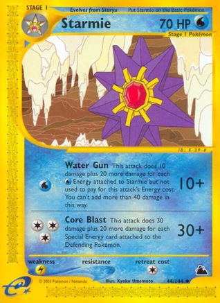Starmie (44/144) [Skyridge] Reverse Holofoil