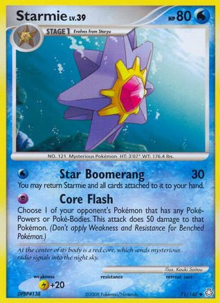 Starmie (71/146) [Diamond & Pearl: Legends Awakened] Reverse Holofoil