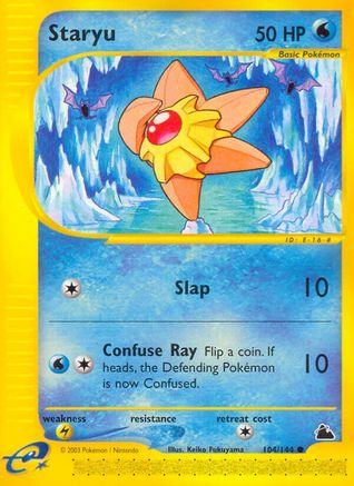 Staryu (104/144) [Skyridge] Reverse Holofoil