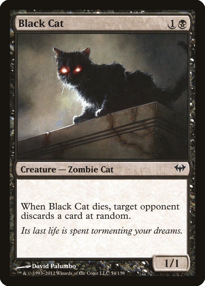 Black Cat [Dark Ascension] Foil
