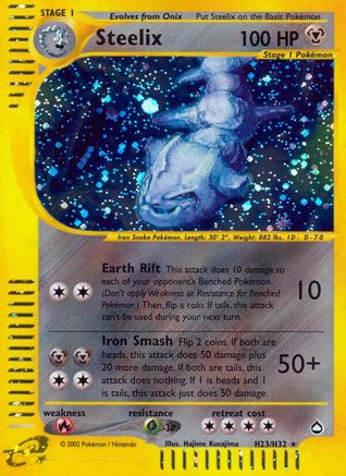 Steelix (H23/H32) [Aquapolis] Reverse Holofoil