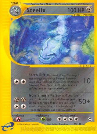 Steelix (35/147) [Aquapolis] Reverse Holofoil