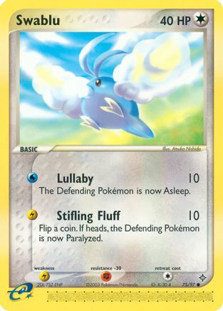 Swablu (75/97) [EX: Dragon] Reverse Holofoil