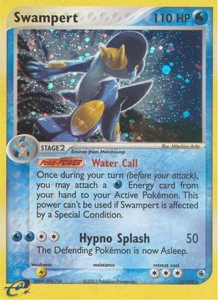 Swampert (13/109) [EX: Ruby & Sapphire] Reverse Holofoil