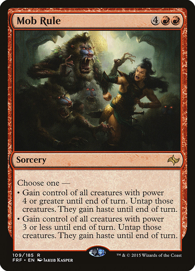 Mob Rule [Fate Reforged] Foil