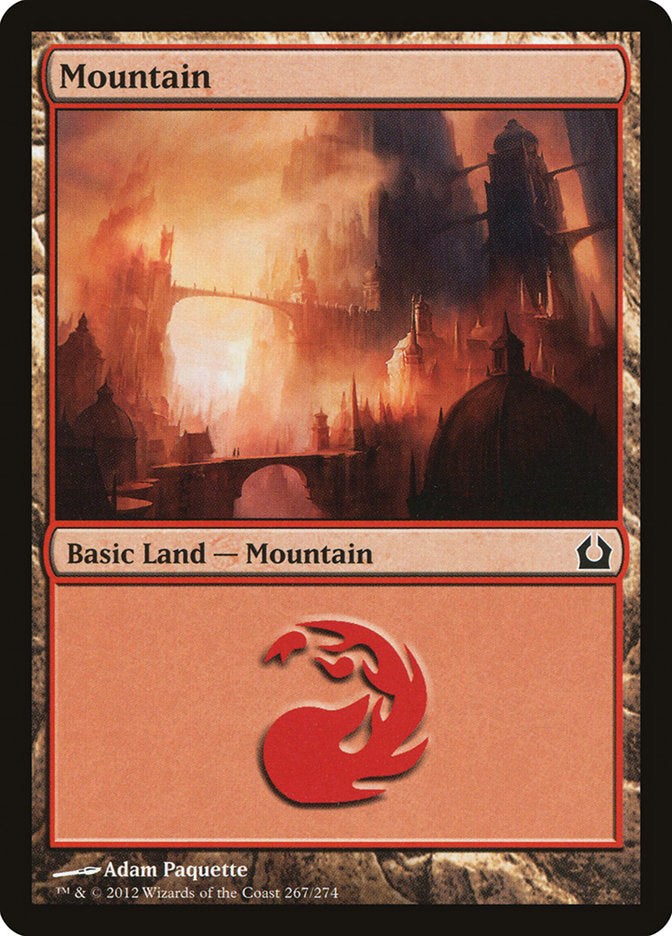Mountain (267) [Return to Ravnica] Foil