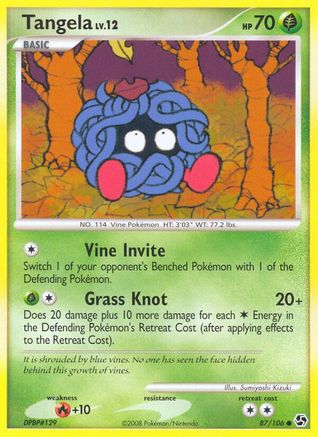 Tangela (87/106) [Diamond & Pearl: Great Encounters] Reverse Holofoil