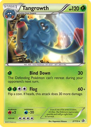 Tangrowth (2/113) [Black & White: Legendary Treasures] Reverse Holofoil