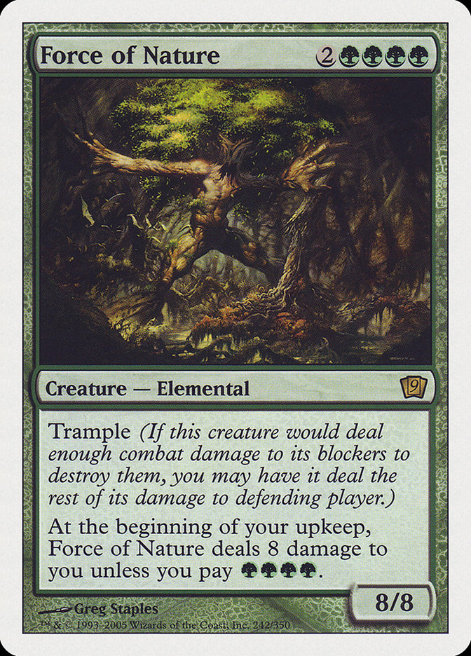 Force of Nature [Ninth Edition] Foil