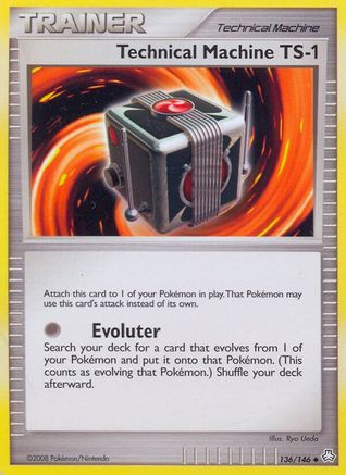 Technical Machine TS-1 (136/146) [Diamond & Pearl: Legends Awakened] Reverse Holofoil