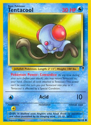 Tentacool (96/110) [Legendary Collection] Reverse Holofoil