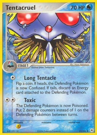 Tentacruel (51/101) [EX: Hidden Legends] Reverse Holofoil