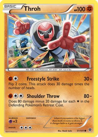Throh (51/101) [Black & White: Plasma Blast] Reverse Holofoil