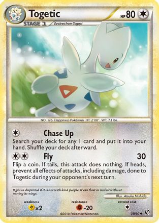 Togetic (39/90) [HeartGold & SoulSilver: Undaunted] Reverse Holofoil