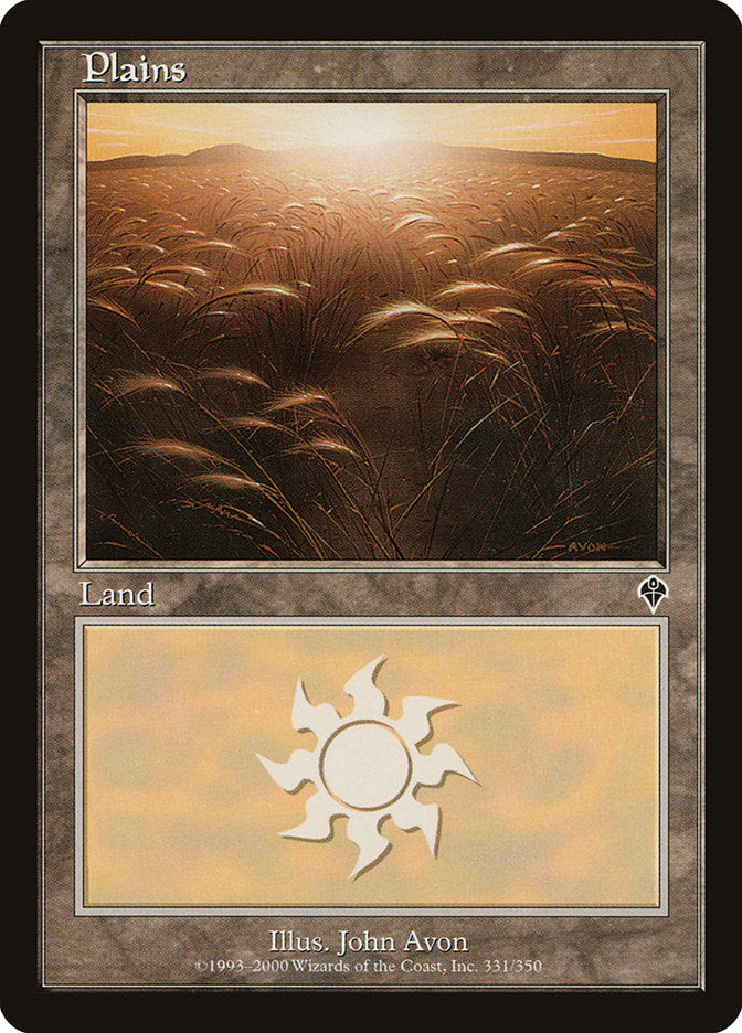 Plains (331) [Invasion] Foil