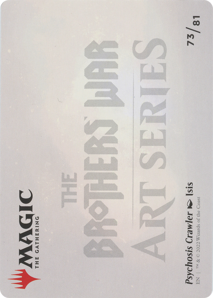 Psychosis Crawler // Psychosis Crawler  [The Brothers' War Art Series] (Borderless)
