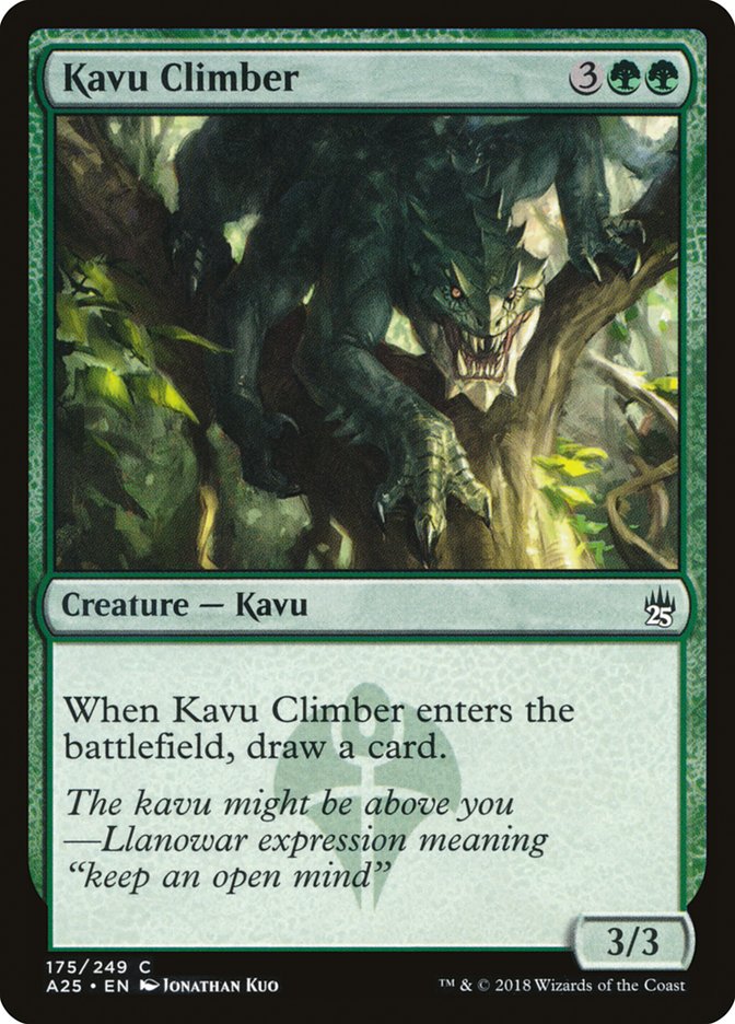 Kavu Climber [Masters 25] Foil