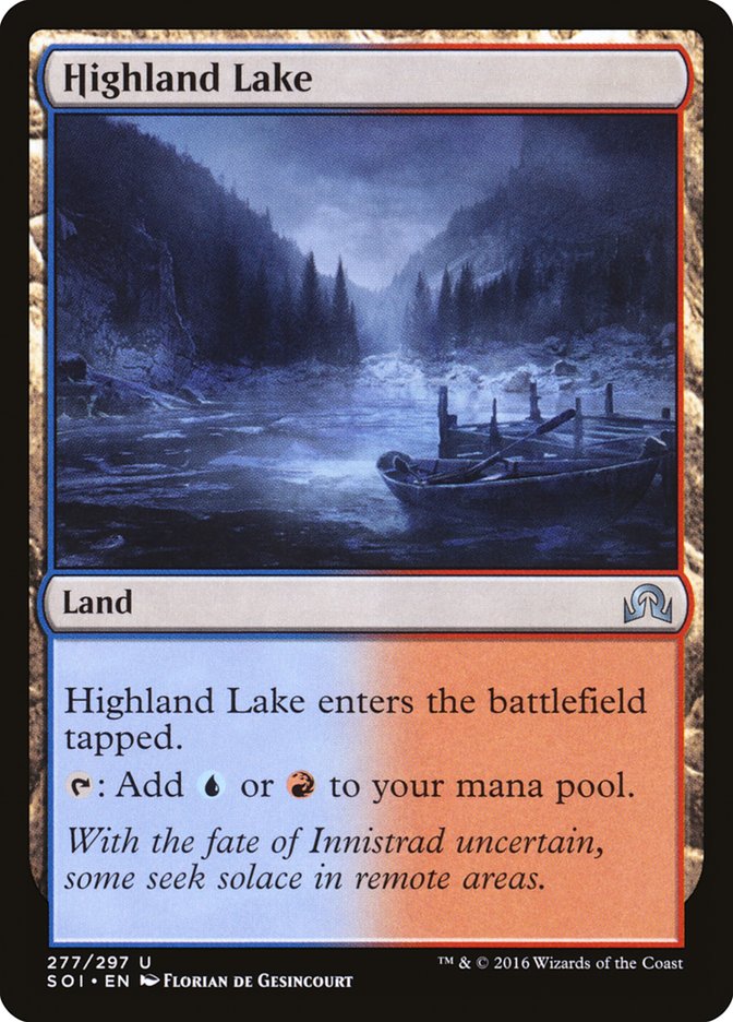 Highland Lake [Shadows over Innistrad] Foil