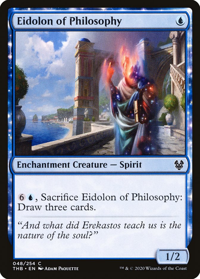 Eidolon of Philosophy [Theros Beyond Death] Foil