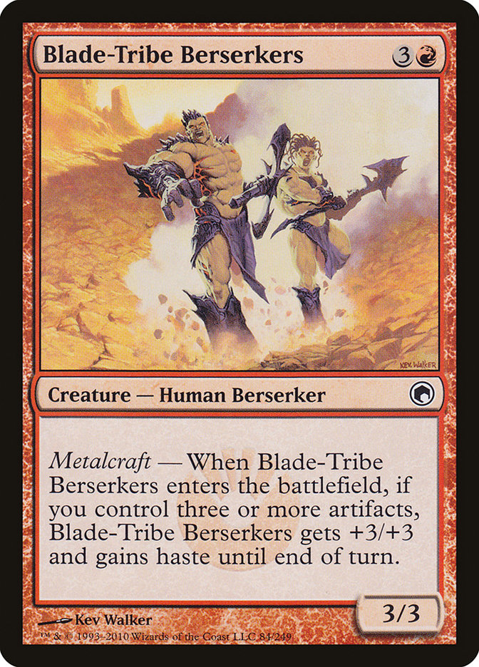 Blade-Tribe Berserkers [Scars of Mirrodin] Foil